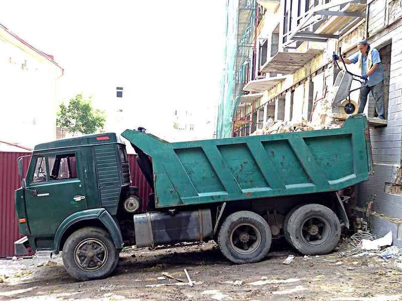 Вывоз строительного мусора — 12000 руб. — Вывоз мусора — Джубга кп